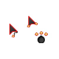 explosions Cursors