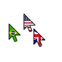 Flags of World Cursors