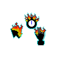 Fire six Cursors
