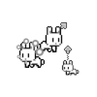 Kawaii Cute White Bunny Cursors