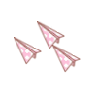 Paper Plane Airplane Pink Cursors