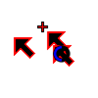 RGB ARROWS Cursors