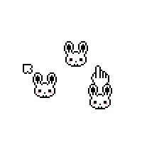 Deviantart Mimi Rabbit Skull Bunny Halloween Cursors