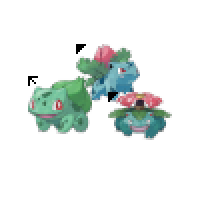 Bulbasaur & CO. Cursors