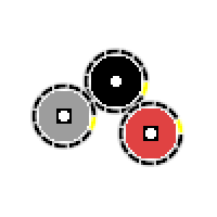 Thin Color Wheels Cursors