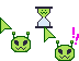 Cute Alien Blob Cursor Set thumbnail