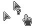 Black Transparent Cursor Set thumbnail