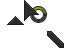 Dark Gray Green-Yellow StreetLight Edit Cursor Set thumbnail