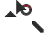 Dark Gray Red StreetLight Edit Cursor Set thumbnail