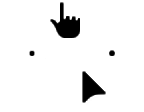 No Tail Dark Smooth Cursor Set thumbnail