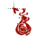 Burning rose - red (Mars Red).cur Preview