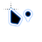 16 black cursor.cur Preview