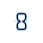 4 white cursor.cur Preview