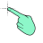 Green Hand Rock On Animated--cursor--SweezyCursors (2).ani Preview
