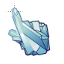 Blue Crystal--pointer--SweezyCursors.cur HD version