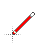 pencil_red.cur Preview