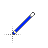 pencil_blue.cur Preview