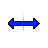 horizontal_blue.cur Preview