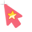 Steven Universe Arrow & Star--cursor--SweezyCursors..cur HD version