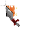 Kunai mouse .cur Preview