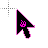 black and pink fire cursor.ani Preview