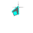 Teal Black Left-Handed.cur Preview