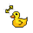 Rubber Duck Diagonal 2.cur