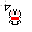 Red eyesInsane Rabbit.cur Preview