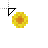 Sunflower Minecraft.cur