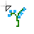 Blue Orchid Minecraft.cur