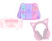 Cute Pink Devices Pixel Icon Set thumbnail