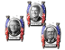 US Presidents Icon Set thumbnail