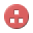 Red Coloured Brick Button.ico Preview