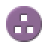 Purple Coloured Brick Button.ico Preview