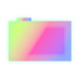 Rainbow Folder Cool White Glow.png