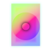 Rainbow Disk Image File Cool White Glow.png