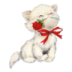 Romantic Snow Kitten.ico Preview