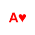 Playing Card Ace of Hearts.png Preview