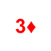 Playing Card Three of Diamonds.png Preview