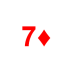 Playing Card Seven of Diamonds.png Preview
