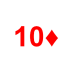Playing Card Ten of Diamonds.png Preview