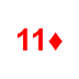Playing Card Eleven of Diamonds.png Preview